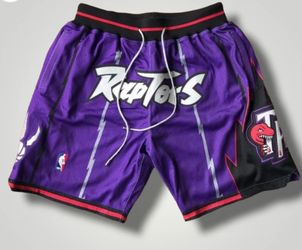 Toronto raptors nba basketball shorts