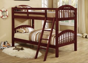 Wood Bunk Bed Twin/Twin