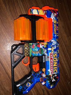 Sonic the Hedgehog nurf gun
