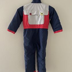 Vintage OSSI SKIWEAR Ski Snow Suit  Jacket Pants All In One - Kids Boys Girls Size 6