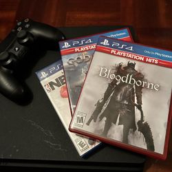  PS4 Slim 1TB + Controller + 3 Games – $180 (OBO)
