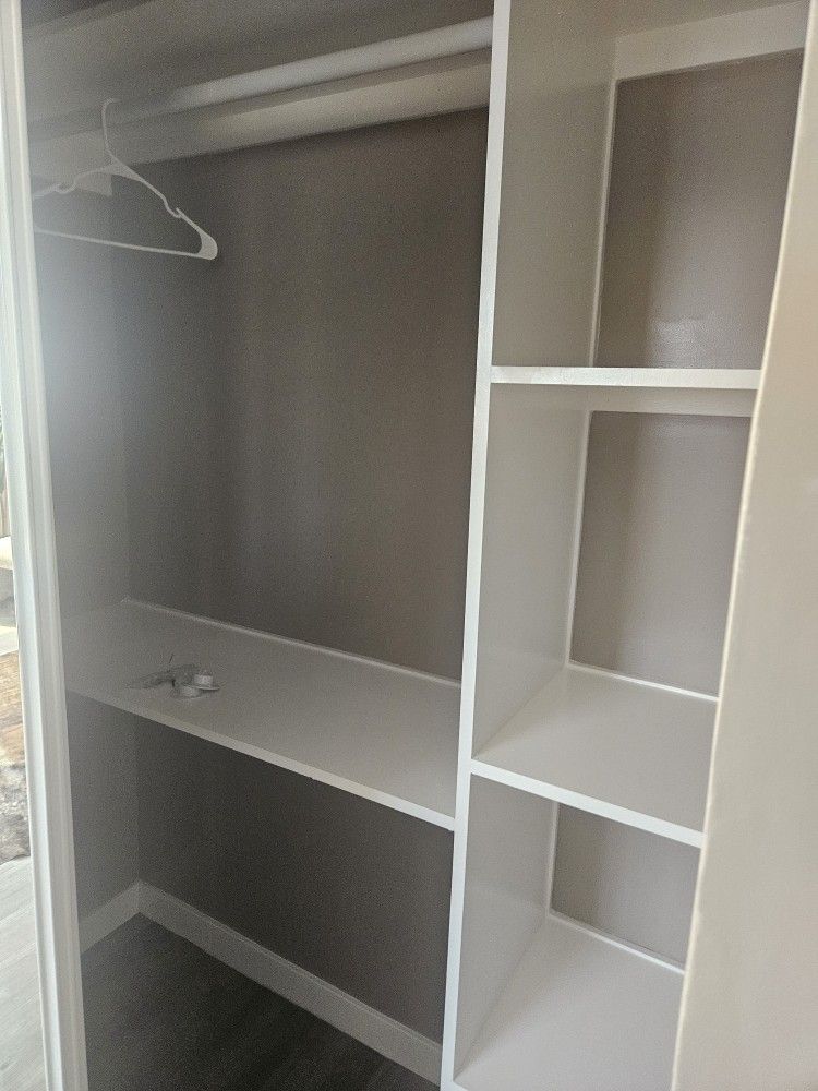 Closet With Shelves