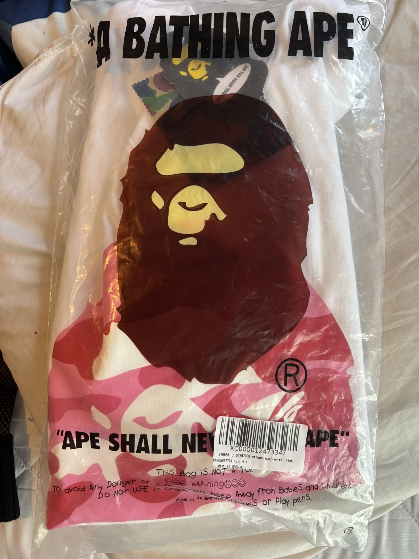 Bape Tshirt - White New