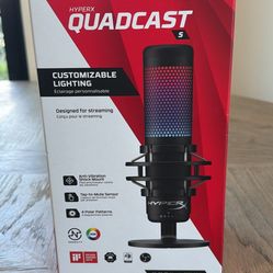 Hyper X QuadCast microphone