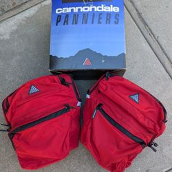 New 1992 Cannondale Overland Panniers Made in USA