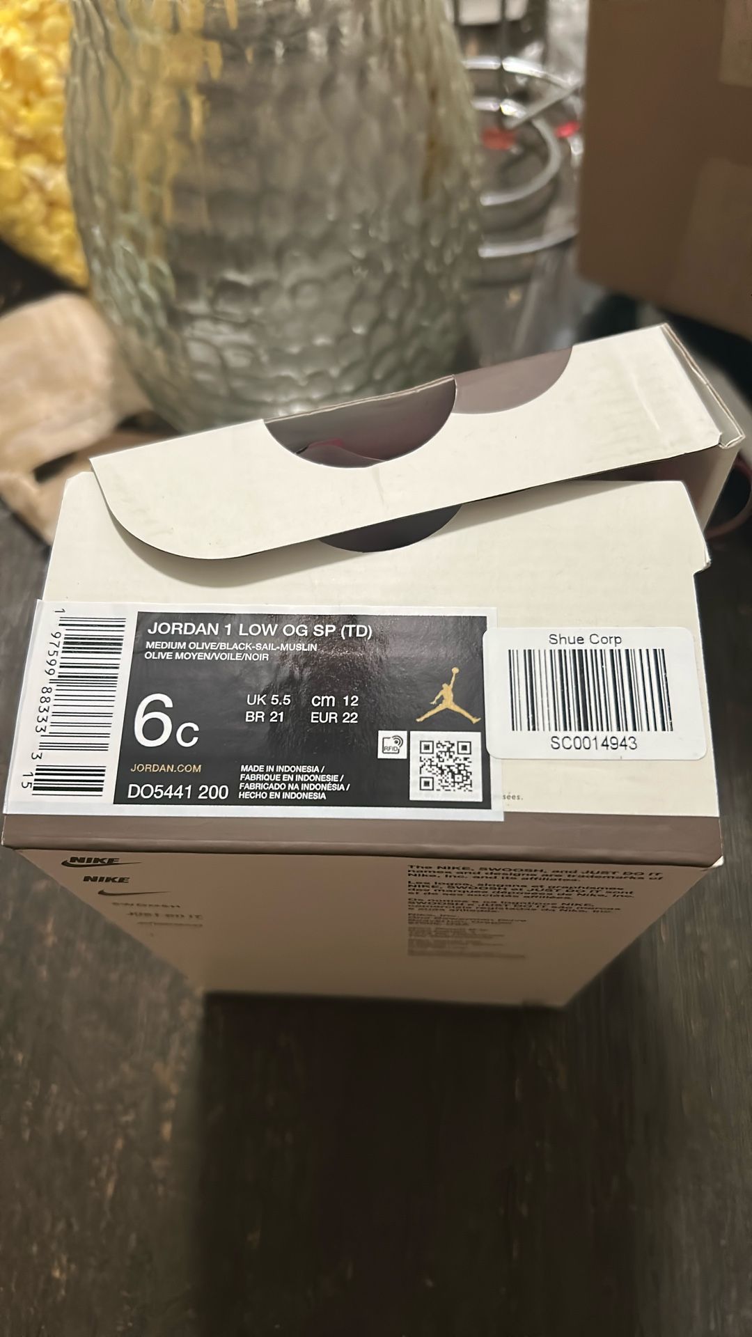 Jordan 1 Low Og Medium Olive