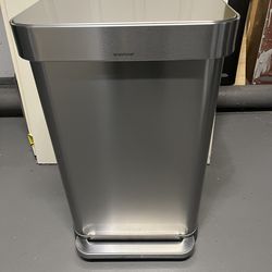 Simplehuman Stainless Trash Can