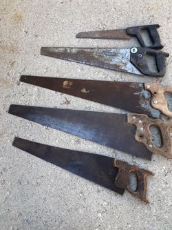 5 hand saws
