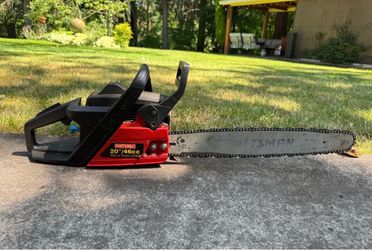 Craftsman 20-inch, 46cc gas chainsaw