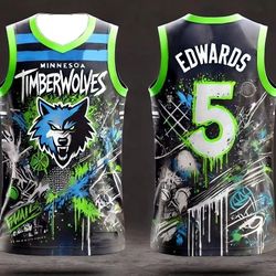 Anthony Edwards Minnesota Timberwolves Jersey 