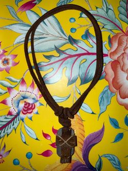 Cross on Suede Necklace