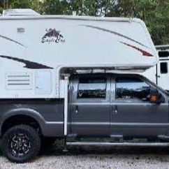 2009 Egale Cap Slid In Truck Bed Camper/Rv **$14,000Cash Right Now**