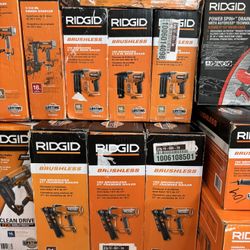 RIDGID Tools (Different Prices)