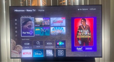 Smart Roku TV Hisense 55"