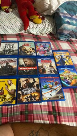 Blu rays for sale 3$ each
