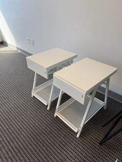 Office drawers. Side table