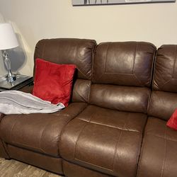 Sofa and love seat