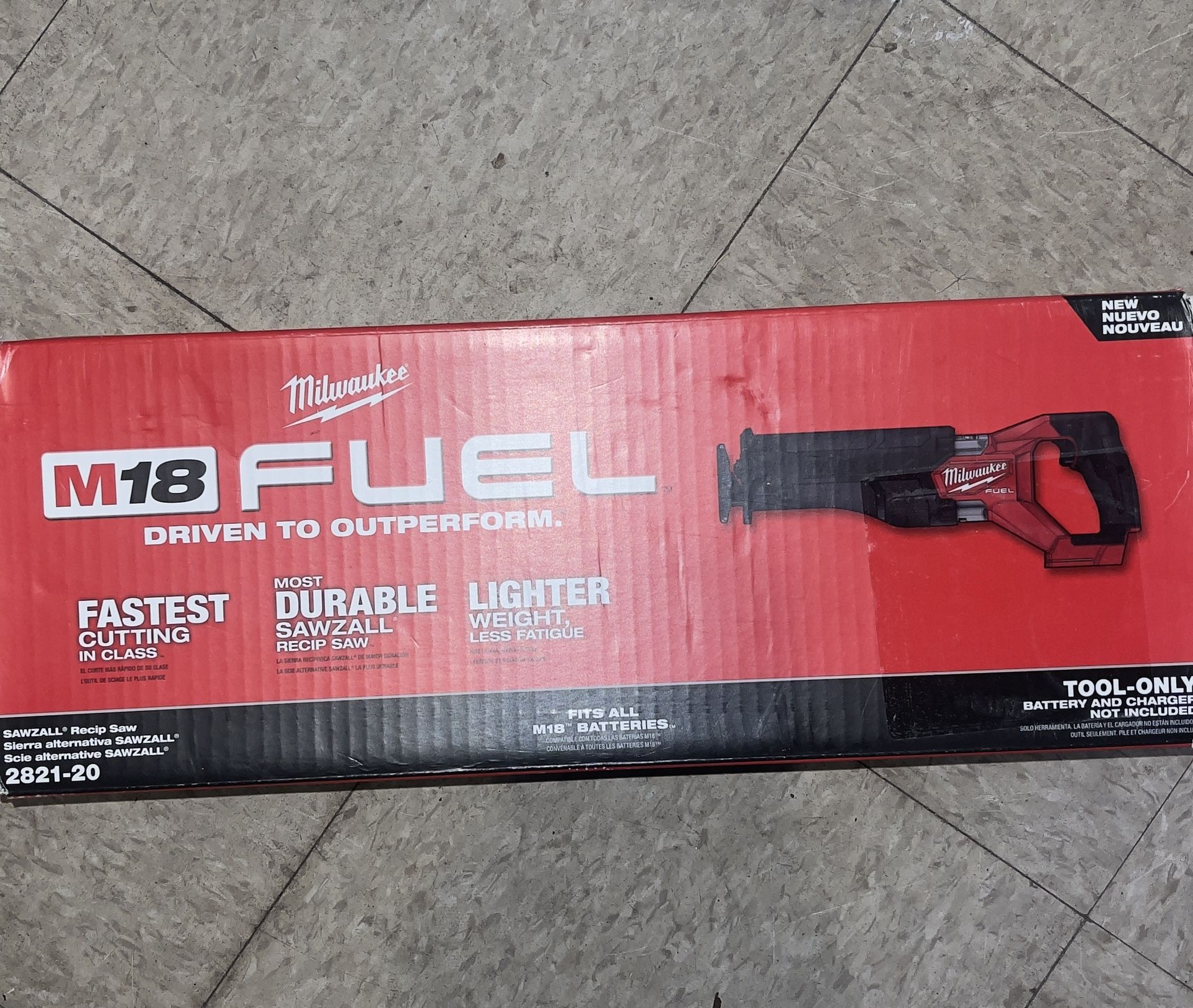 Milwaukee M18 FUEL Sawzall Recip Saw