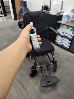 Electric Power Wheelchair with Joystick Controller