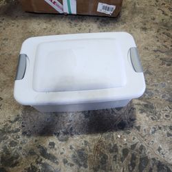 Sterilite Bin Clear Plastic