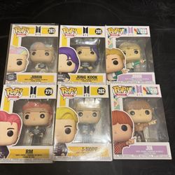 BTS funko POPS