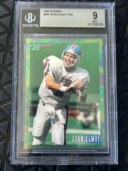 1993 John Elway Football Trading Card