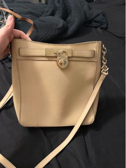 Michael Kors Beige Crossbody Purse