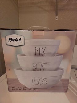 Mixing bowls