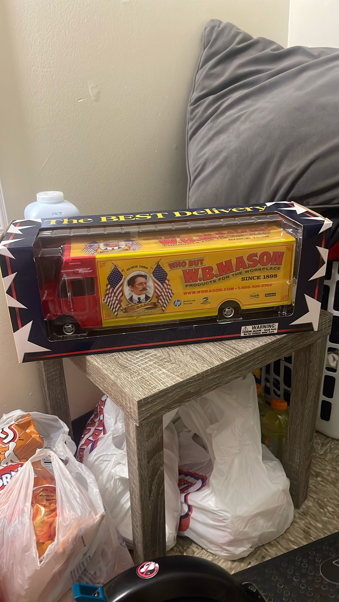WB Mason Truck
