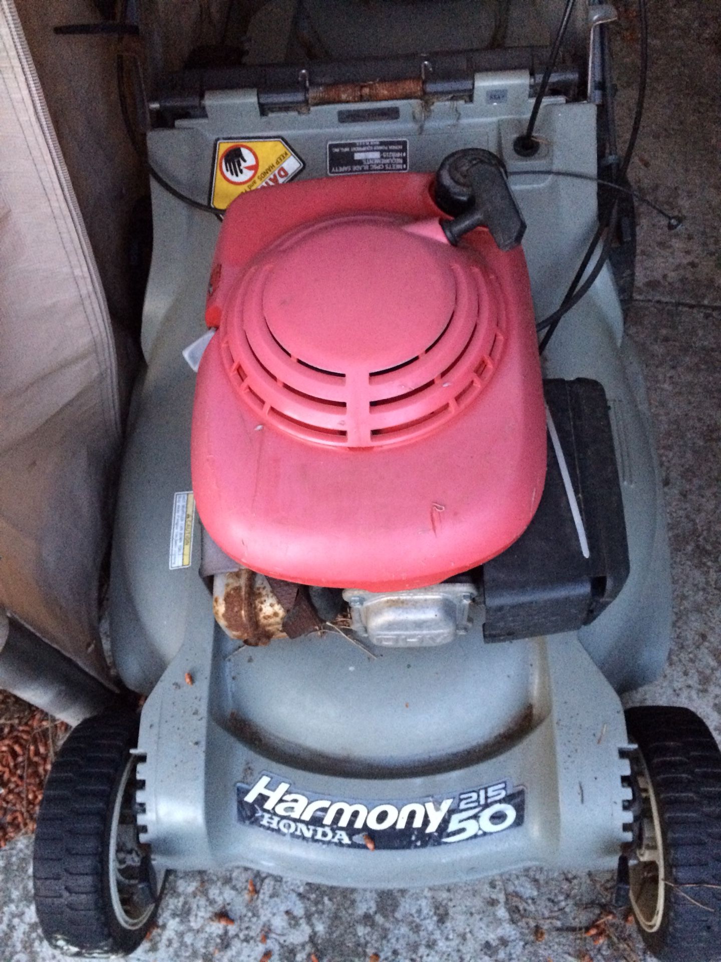 Honda harmony 2024 215 parts