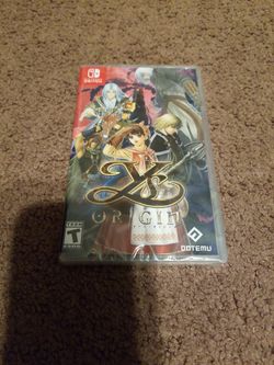Ys Orgin Nintendo Switch sealed 