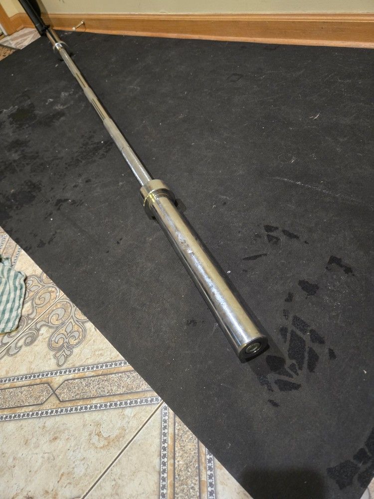 Used 45lb 7ft Bar Excellent Condition Olympic Barbell--