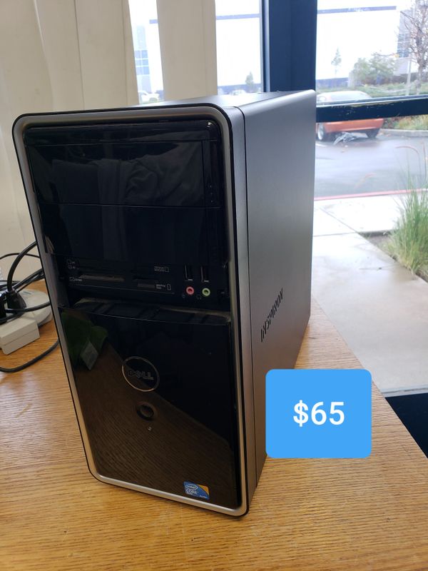 Windows 10 Dell inpiron quad core computer tower. for Sale