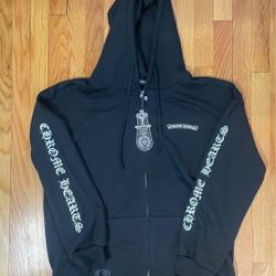Chrome Heart Zip Hoodie (S, M, XL)