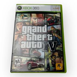 Grand Theft Auto IV Xbox 360 Live Complete