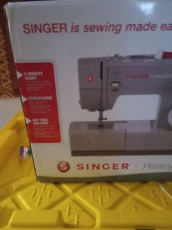 Just new sewing machine