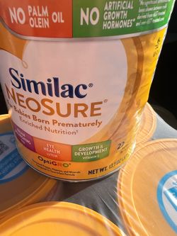 Similac NeoSure for premature babies
