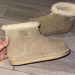 Miu Miu Shearling Boots