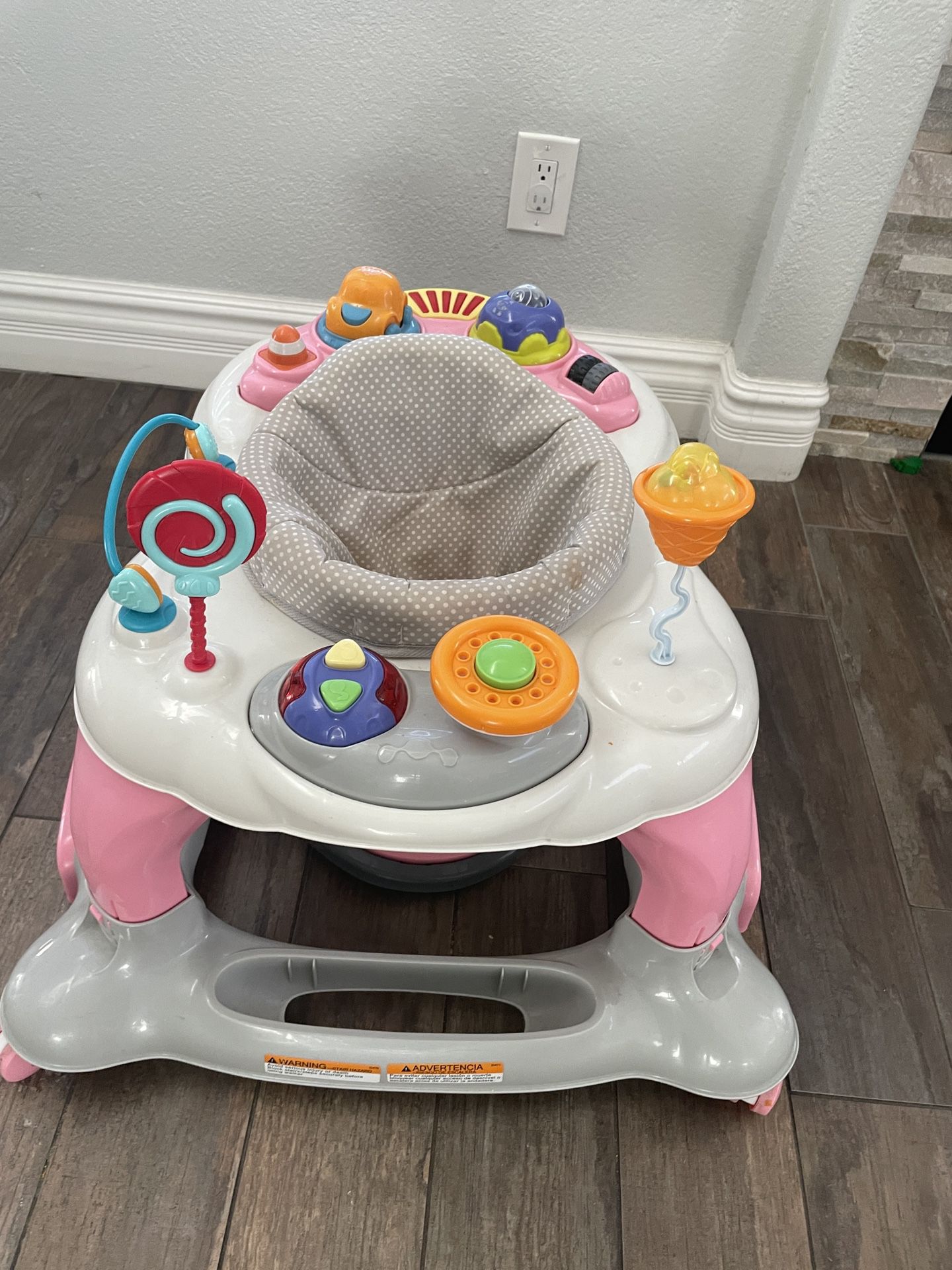 Baby Jumper / Walker With Colorful Musical Play Toys