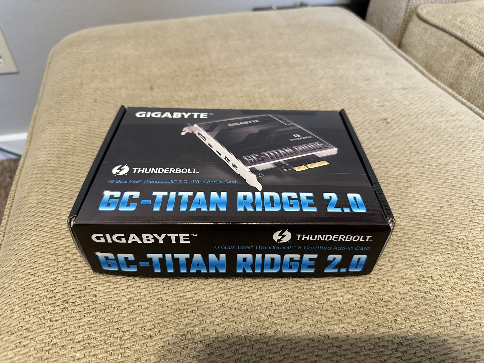 Gigabyte GC Titan ridge 2.0 Thunderbolt 3 Card for Sale in