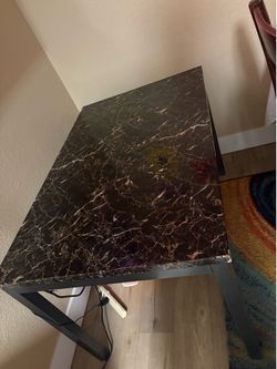 Marble dining room table