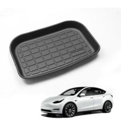 Fit Tesla Model Y Rear Lower Trunk Liner Mat TPE Nano Pattern Accessories