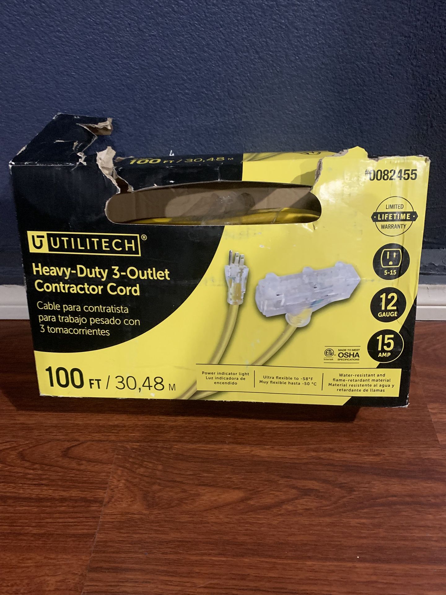 Outlet Contractor Cord