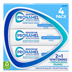 Sensodyne Pronamel Whitening Toothpaste 4-Pack - EXP 05/2029
