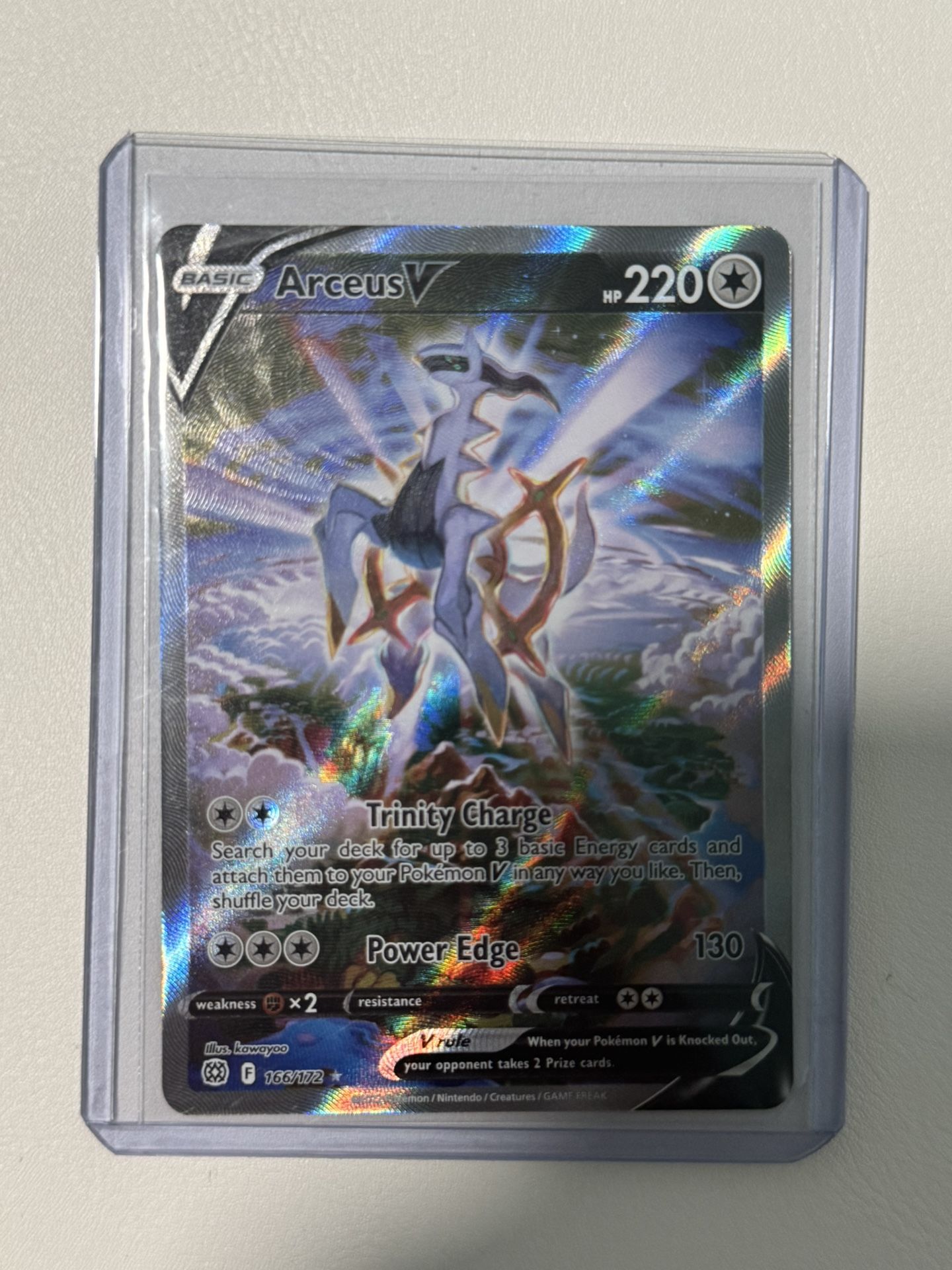 Arceus V 166/172 (Brilliant Stars)
