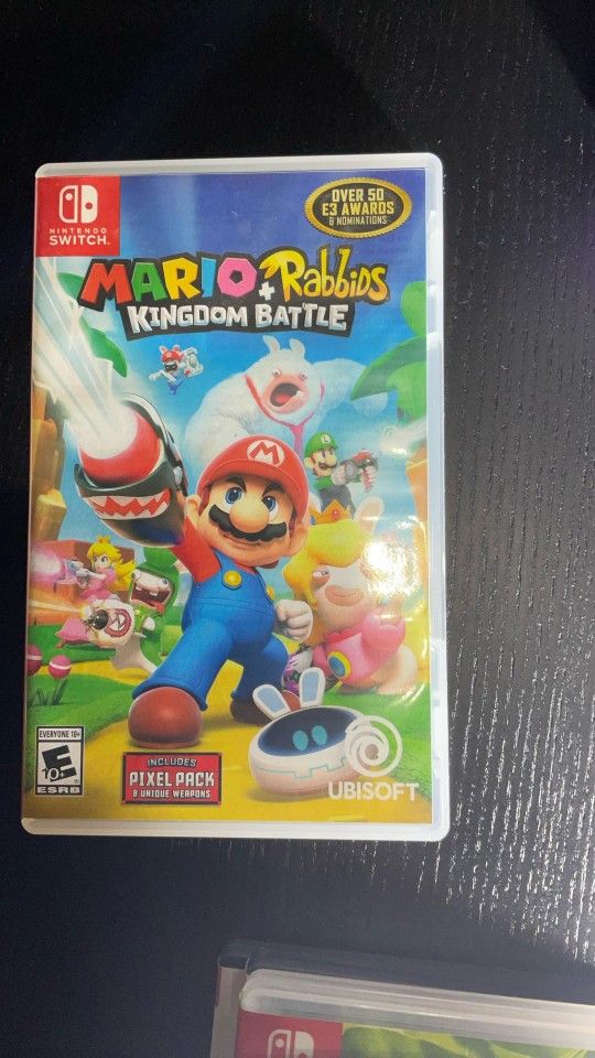 Mario Plus Rabbids Kingdom Battle for Nintendo Switch - CIB / complete in box