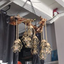 Yurgiononlishcht chandelier signed