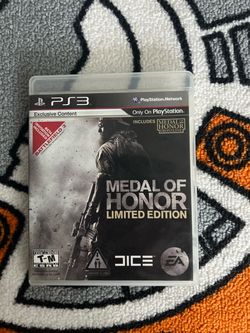 Medal of Honor Limited Edition For Playstation 3