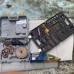 Various Tools, Sockets, And Blades