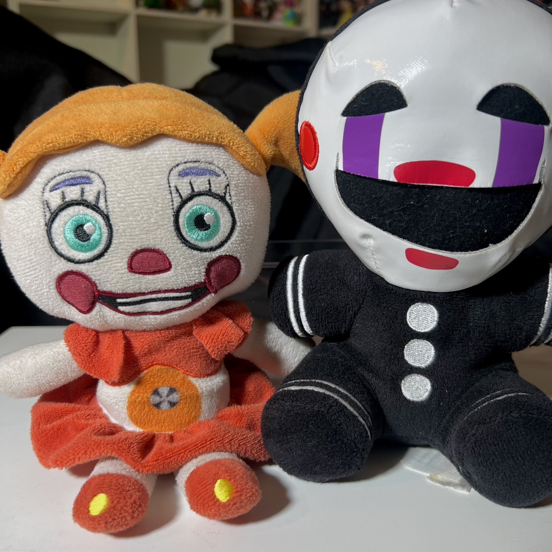 FNAF 2017 Funko Plush – Circus Baby & Puppet Bundle